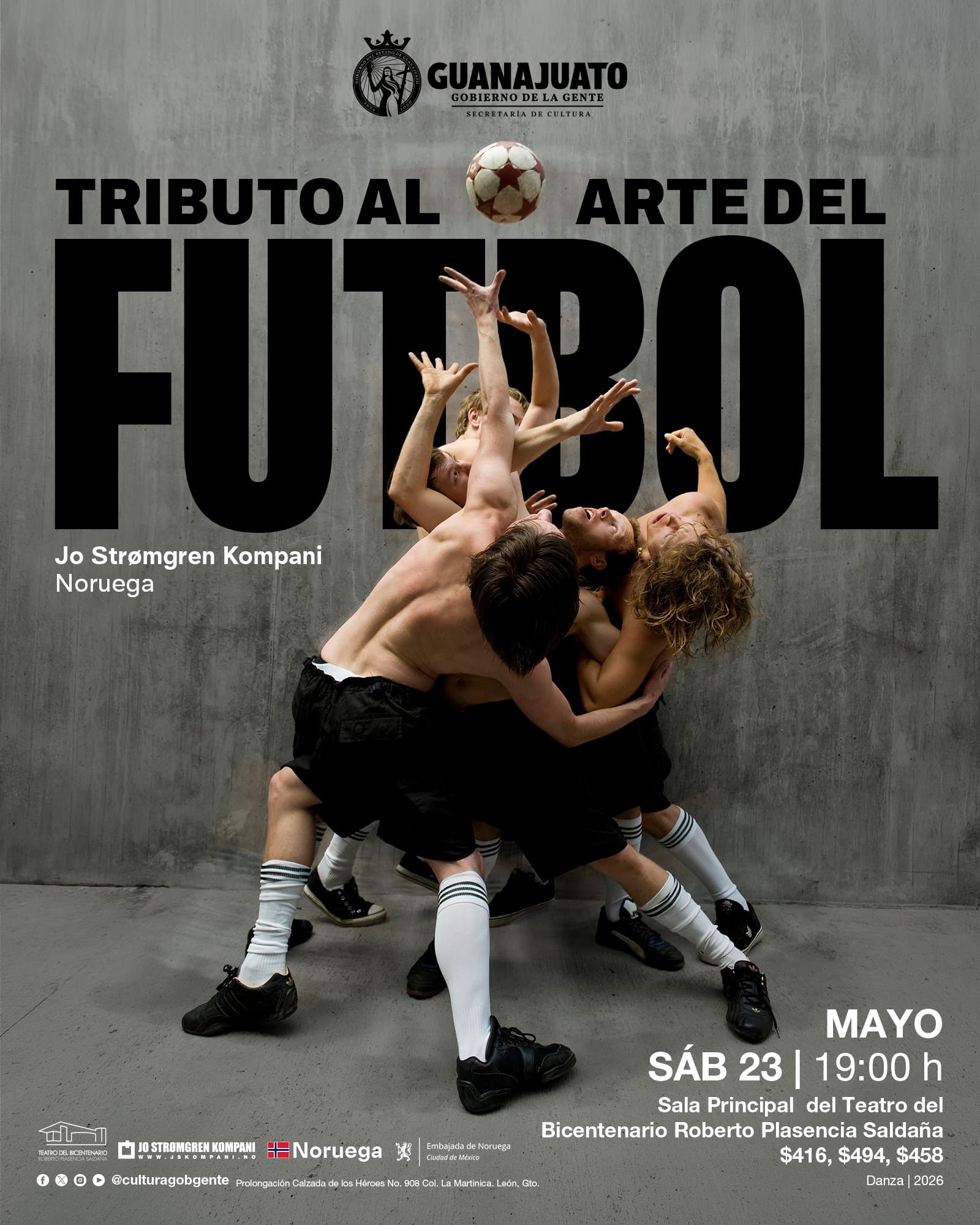 Tributo al Arte del Fútbol | Jo Strømgren Kompani (Noruega)